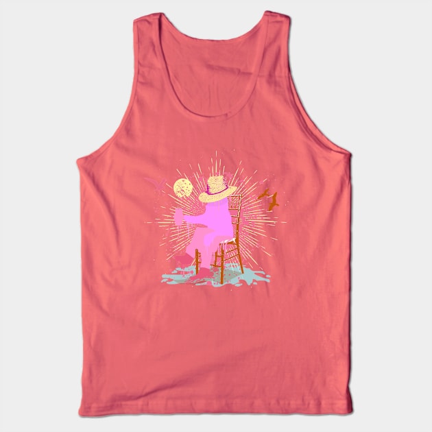 SUMMER SWELTER Tank Top by Showdeer